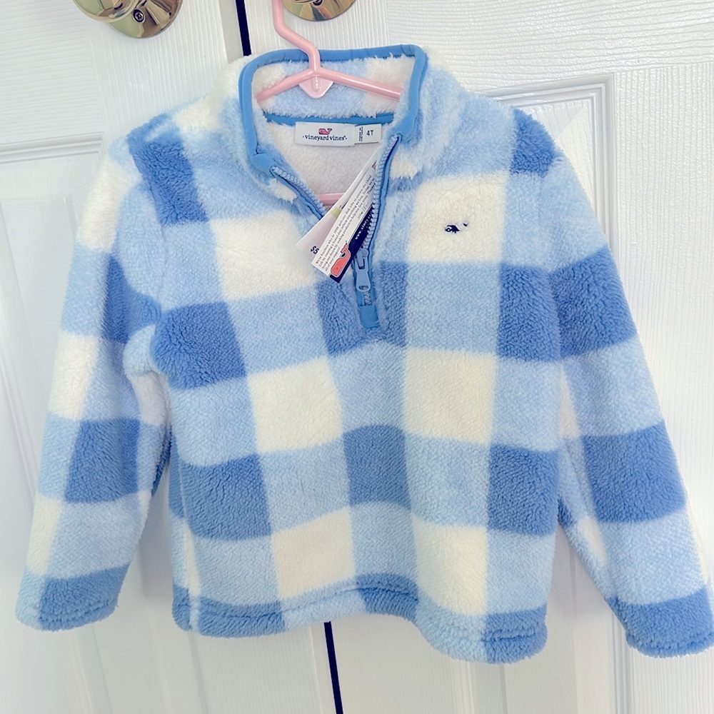 Viney Vines teddy long sleeve sweatshirt girls NEW